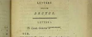 what is brutus 1 thesis